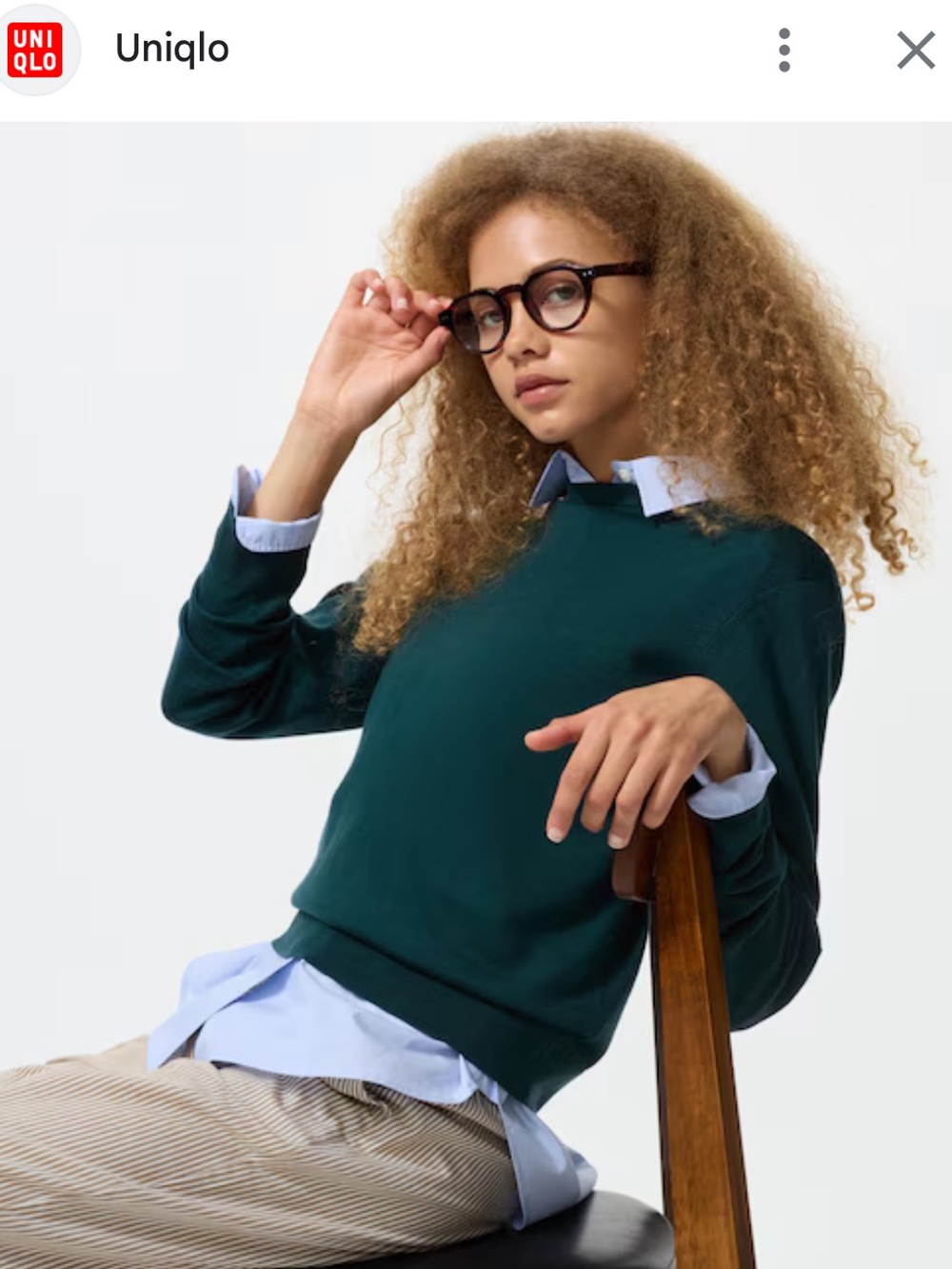 Uniqlo Wool Crew Neck Sweater